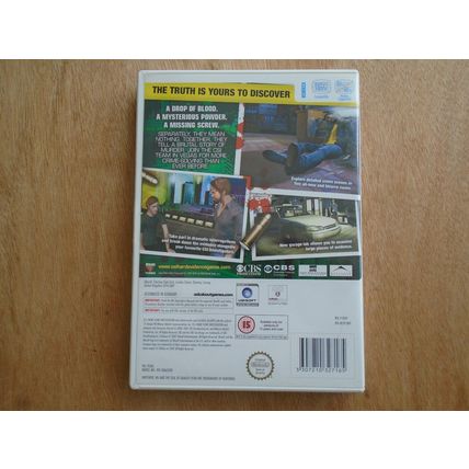 CSI: Crime Scene Investigation Hard Evidence for Nintendo Wii