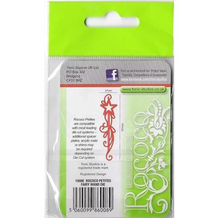 Tonic Studios. Fairy Wand Die. Die Cutting Cardmaking Scrapbooking Crafts