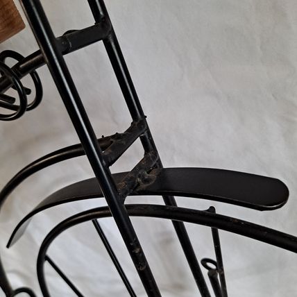 Vintage Lasting Products PENNY FARTHING 20" Big Wheel Metal Wall Art 1989-1990