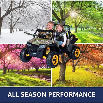 Peg Perego Official 12 Volt Replacement Battery for Ride on Toys. All Season Per