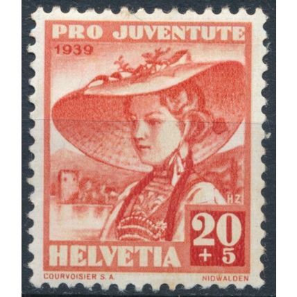 Pro Juventute: 20c - Switzerland 1939 - NM H - MiNr 361