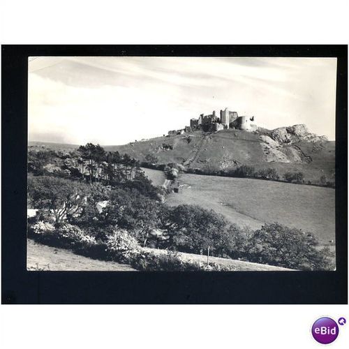 Wales CARREG CENNEN CASTLE Postcard by Ministry of Works (4)