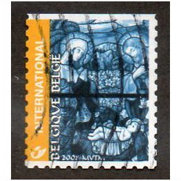 BEL 2008 (80c) (S/A) 'CHRISTMAS' FINE USED (EBID10489)