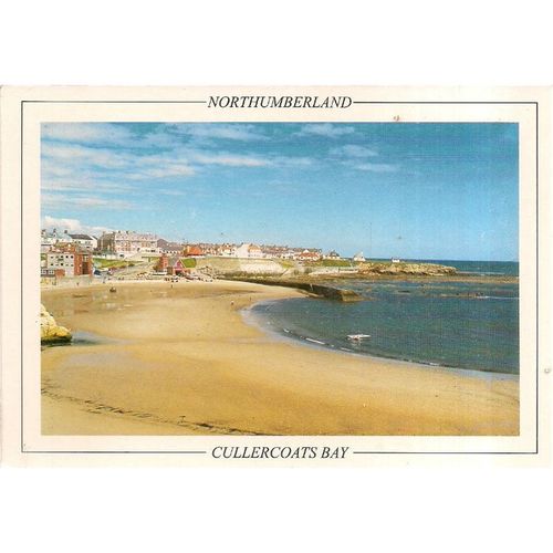 CULLERCOATS BAY Northumberland postcard vintage =