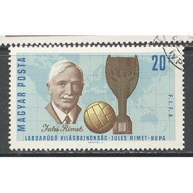 Hungary.SG2194 20fi Jules Rimet,Football and Cup.Fine Used.Jan15