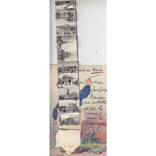 CARTE POSTALE - A systèmes - PARIS