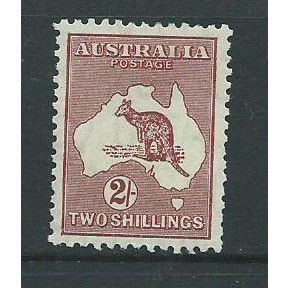 Australia stamp sg132 hm sg 132 kangaroo
