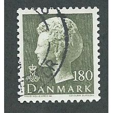 DEN 1974 180o 'QUEEN MARGRETHE' FINE USED (EBID42-994)