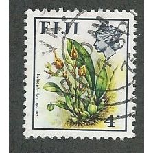 FIJ 1971 4c BIRDS AND FLOWERS' FINE USED (EBID48-132)