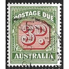 1958/1960 SG D134 - #3 fine used (o)