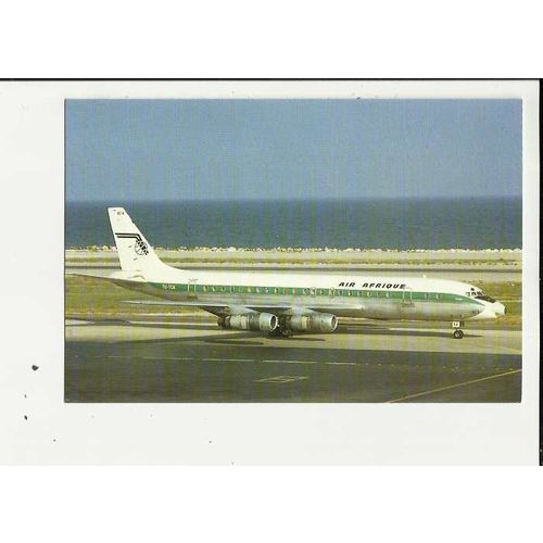 Aviation AIR AFRIQUE DC-8-53 Postcard by J.J. (17)