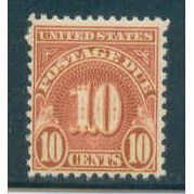 J84 10c Postage Due Barely Clears MNH Q3316