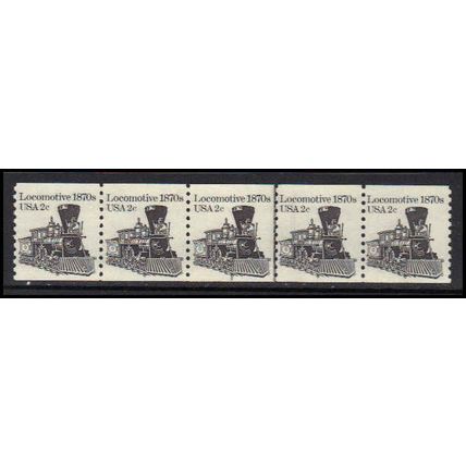 1897A 2c Locomotive Fine MNH Dry Gum PNC 3/5 WD2166