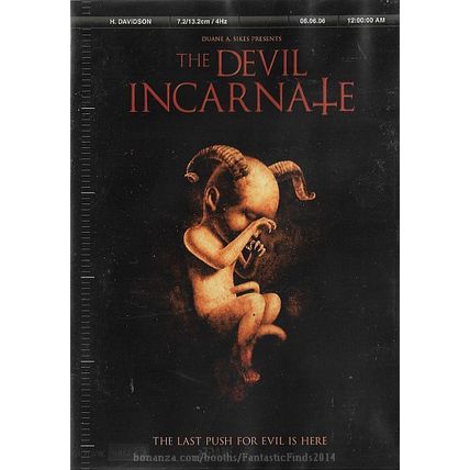 DVD - The Devil Incarnate (2013) *Graci Carli / Emily Rogers / Rod Luzzi*