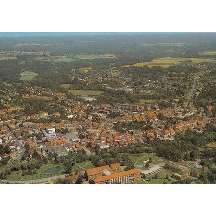 Walsrode Spectacular Aerial German Postcard