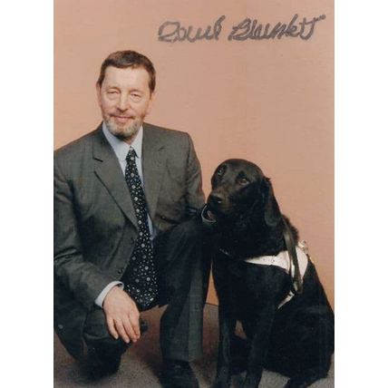 David Blunkett Labour Sheffield MP Home Secretary Hand Signed Photo