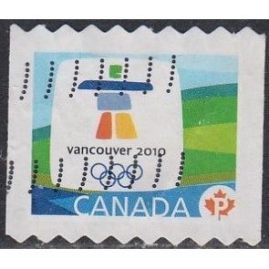 CANADA, 2009 'P' Winter Olympics, SG 2590 (Scott #2307A), used