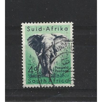 SouthAfrica.SG156 4d African Elephant.Fine Used.Aug25h