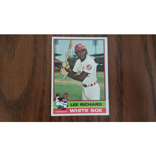 1976 Topps Card # 533 Lee Richard Very Good-Excellent (4) Chicago White Sox