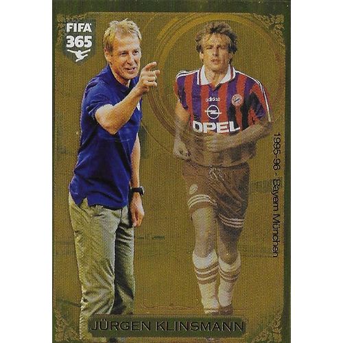 Panini's FIFA 365 2017 Stickers: No.16 - Klinsmann