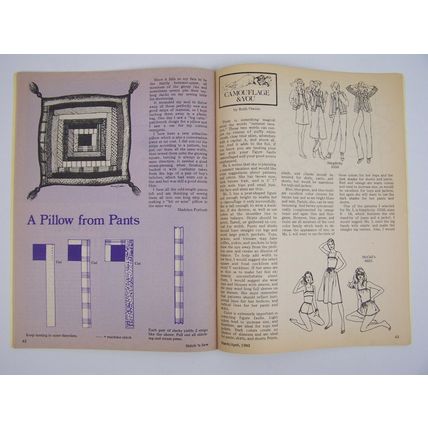Stich 'N Sew March/April 1983 Magazine Volume 16 Number 2