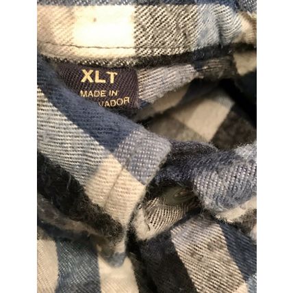Weathered Casuals Mens Long Sleeve Authentic Portuguese Flannel Shirt Sz:XLT