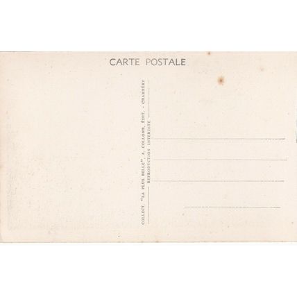 Dent du Chat France Postcard unused Edge damage