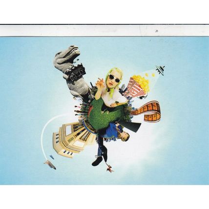 MSN Movies Advertising Postcard unused VGC
