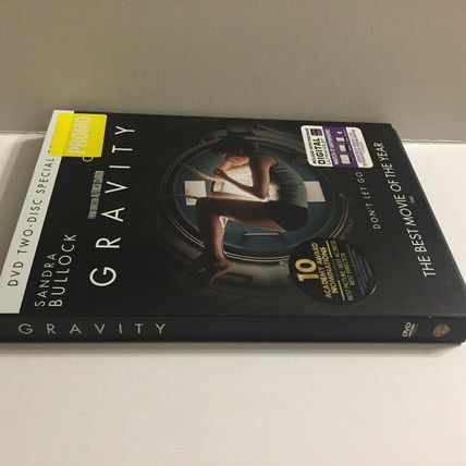 Gravity with Sandra Bullock Movie Two DVD Set