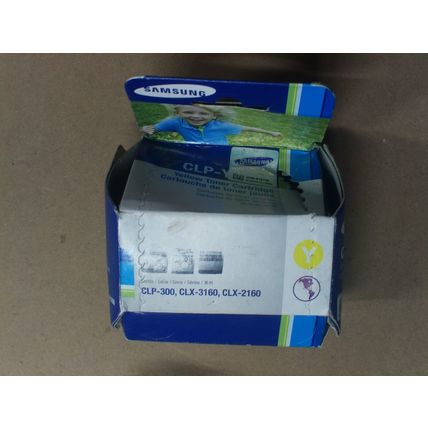 Samsung CLP-Y300A Yellow Toner Cartridge CLP-300 Genuine New Sealed Box