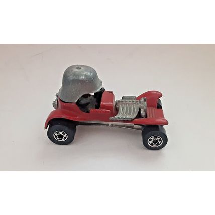 1977 Hot Wheels Red Baron Blackwalls VINTAGE Dull Point Helmet Hong Kong