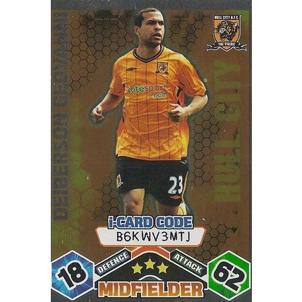 Match Attax 2009/10 Collection: I-Card, Hull City - Geovanni