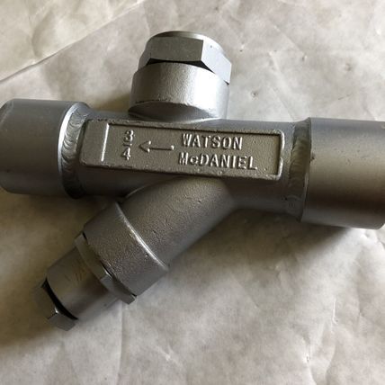 Watson McDaniel WD700H,WD700HS TURBO DISC TRAP 3/4" WD700S-14-SW,WELD ENDS,BV