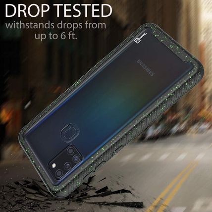 CoverON Samsung Galaxy A21s Case-SPOTTED GREEN-NEW-FAST SHIPPING