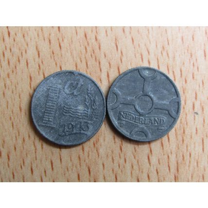 Netherlands 1943 1 Cent Coin