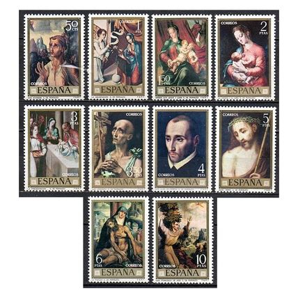 Spain 1970 [SLL] Stamp Day Series. Luis de Morales 'El Divino' (MNH)