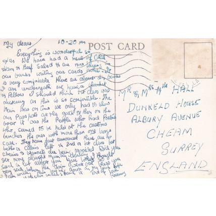 B355 S.S. FALAISE SHIPPING POSTCARD