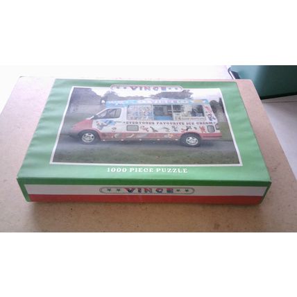 VINCE - ICE CREAM VAN Jigsaw Puzzle (1000 Piece) Grovely