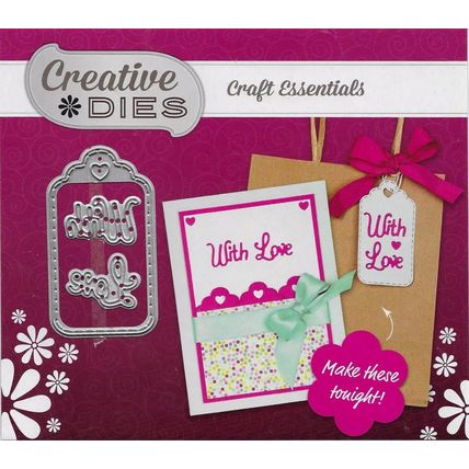 Creative Dies. Tag Die Set. Die Cutting Cardmaking Scrapbooking Craft