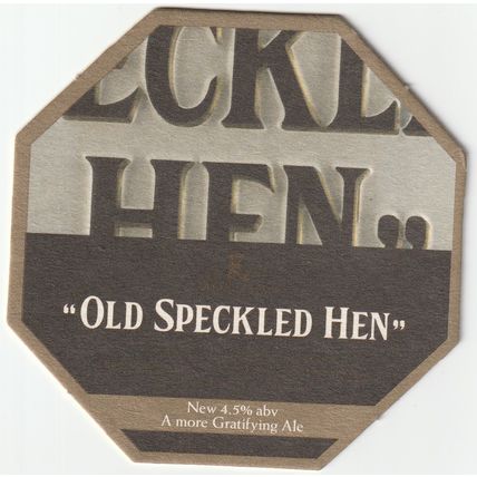BEER MAT - MORLAND BREWERY - OLD SPECKLED HEN - (Cat No 084) - (2006)