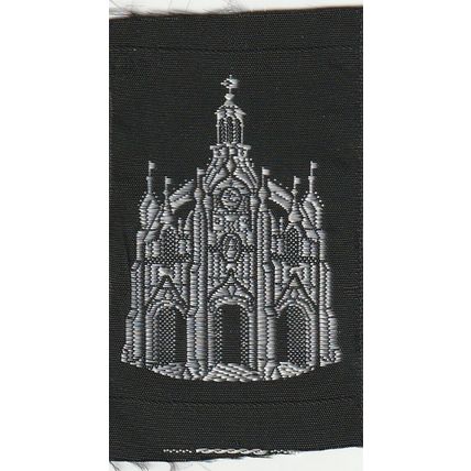 Scout Badge UK - Chichester - 30mm Market Cross - Ribbon (BY282)
