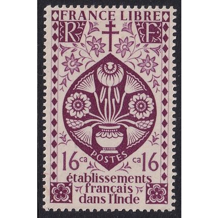 French India 1942 SG 234 MM (C-272 (1))