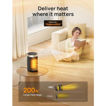 Dreo Space Heater, Portable Electric Heaters for Indoor Use with Thermostat and