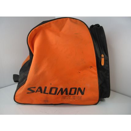 Salomon Equipe Ski Boot Carry Storage Bag Bright Orange Large w/ Shoulder Strap