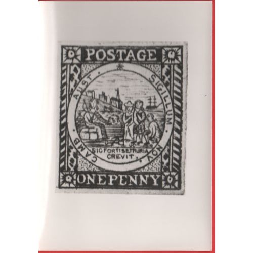 British Museum PB 29 Postcard New South Wales Sydney View One Penny Stamp