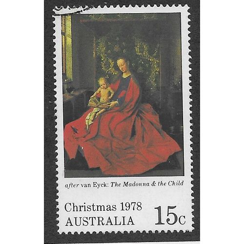 AUS 1978 15c 'CHRISTMAS' FINE USED (EBID60-596)
