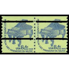 1615Cd 8.4c Grand Piano Very Fine MNH Gap CLP PreCnx R0936