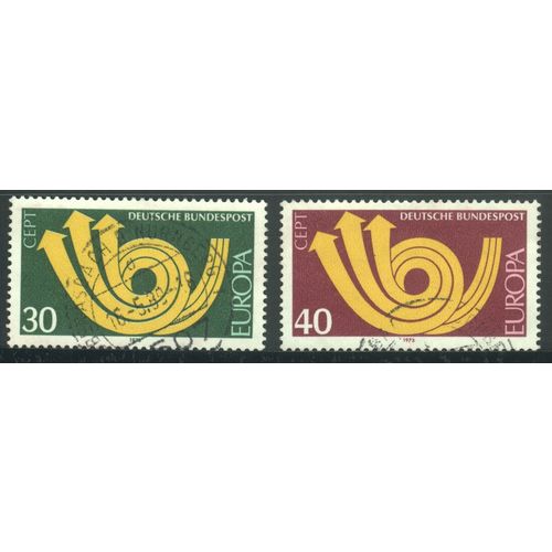 Germany 1973 - SG1659/9 - Europa "Posthorn" - used