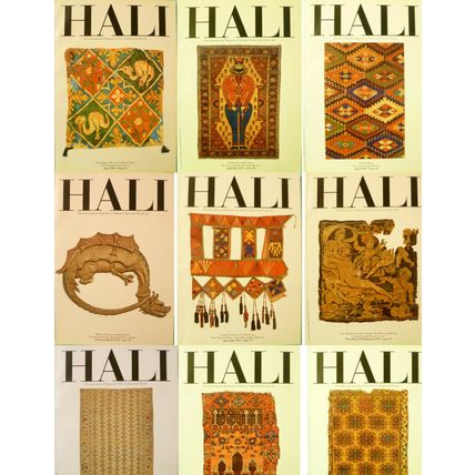 "HALI INTERNATIONAL MAGAZINE ANTIQUE CARPET TEXTILE ART 1991 1992 1993 1994 1995