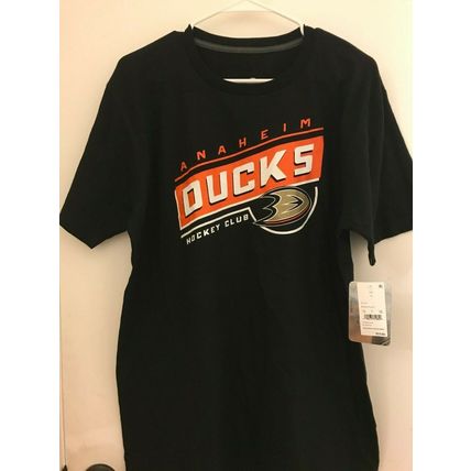 New Anaheim Ducks Hockey Club Mens Black Large T Shirt